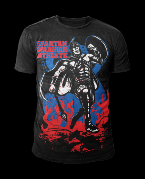 Spartan Warrior Athlete, SPARTAN RUNNER | T-Shirt-Design von D'Mono