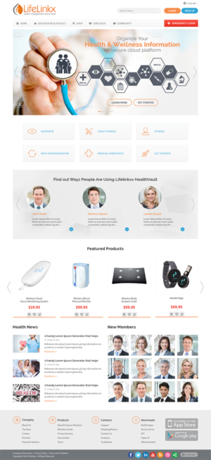 Web Design par RupalTechno pour E2Logicx Corp | Design : #6755375