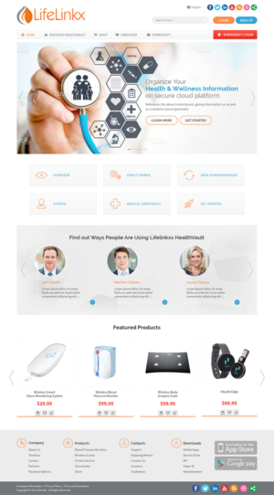 Web Design par RupalTechno pour E2Logicx Corp | Design : #6756593