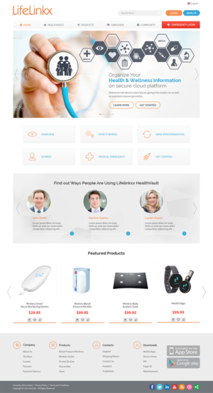 Web Design par RupalTechno pour E2Logicx Corp | Design : #6763921