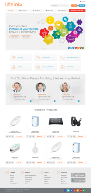 Web Design par RupalTechno pour E2Logicx Corp | Design : #6844933