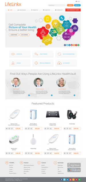 Web Design par RupalTechno pour E2Logicx Corp | Design : #6860721
