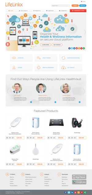 Web Design par RupalTechno pour E2Logicx Corp | Design : #6860729