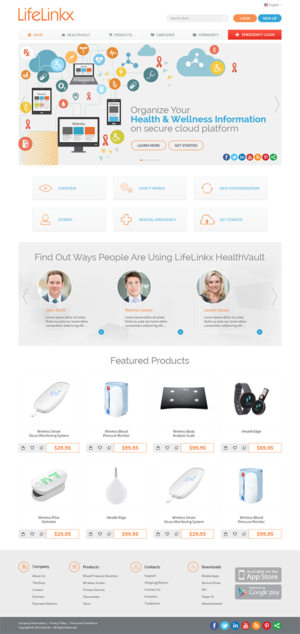 Web Design par RupalTechno pour E2Logicx Corp | Design : #6872596