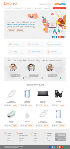 Web Design par RupalTechno pour E2Logicx Corp | Design : #6880072