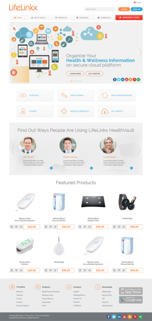 Web Design par RupalTechno pour E2Logicx Corp | Design : #6880084