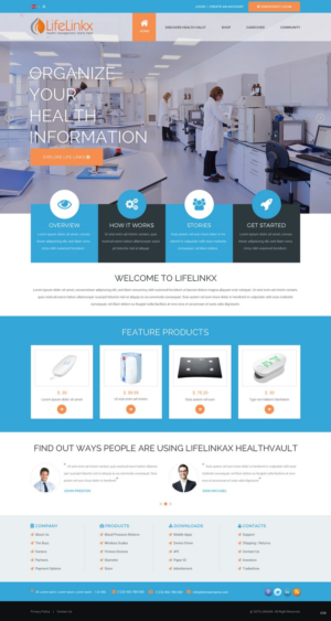 Web Design par pb pour E2Logicx Corp | Design : #6713698