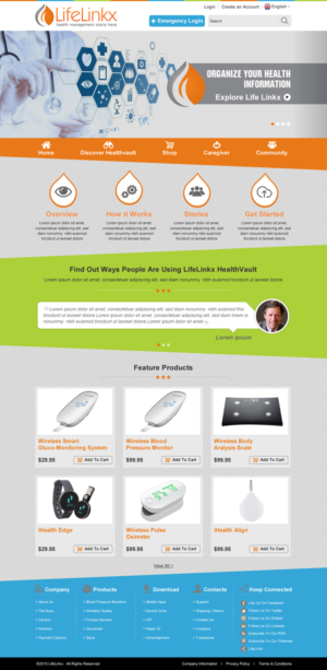 Web Design par Infinitive Technology pour E2Logicx Corp | Design : #6730160