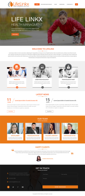 Web Design par Creative Usha pour E2Logicx Corp | Design : #6761510