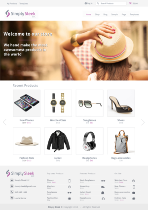 Web Design par dsign pour Simply Sleek LLC | Design : #6709076
