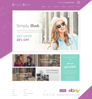 Web Design par pb pour Simply Sleek LLC | Design : #6708828