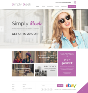 Web Design par pb pour Simply Sleek LLC | Design : #6708832
