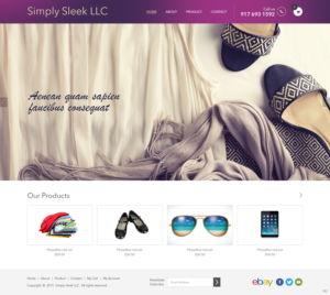 Web Design par pb pour Simply Sleek LLC | Design : #6708840