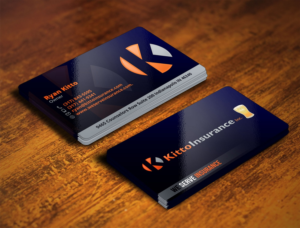 Design de Carte de Visite par Design-Xeneration pour Kitto Insurance, Inc | Design #6738081