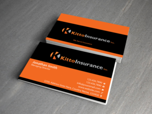Design de Carte de Visite par Creations Box 2015 pour Kitto Insurance, Inc | Design : #6716836