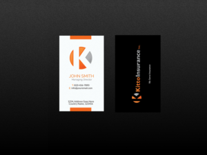 Design de Carte de Visite par Creations Box 2015 pour Kitto Insurance, Inc | Design : #6716837