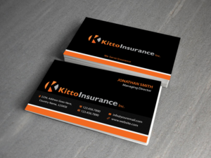 Design de Carte de Visite par Creations Box 2015 pour Kitto Insurance, Inc | Design : #6716925