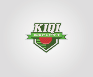 Kickball Team Logo - Kick It & Quit It