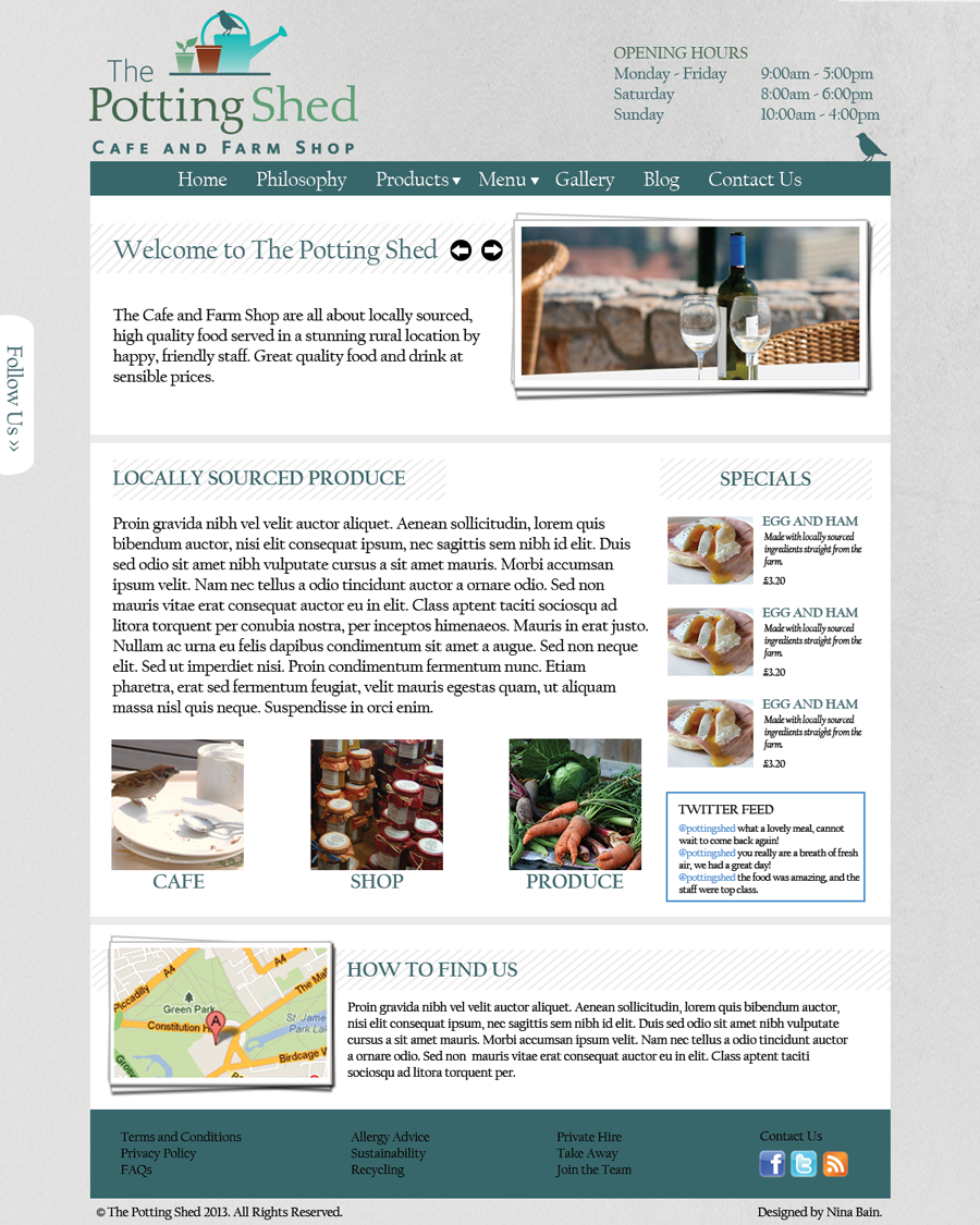 Diseño Web por Nina Bain para este proyecto | Diseño: #1798228