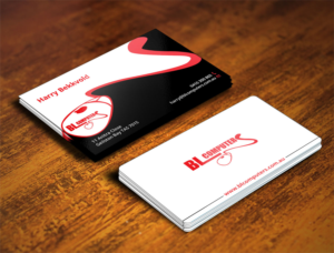 Business Card Design by Verified artistry (Design garden) for BL Computers | Design: #6746046