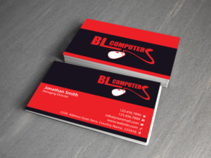 Design de Carte de Visite par Creations Box 2015 pour BL Computers | Design : #6716695