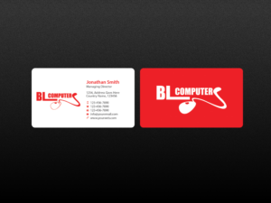 Design de Carte de Visite par Creations Box 2015 pour BL Computers | Design : #6716699