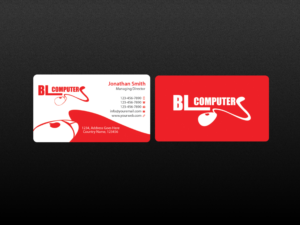 Design de Carte de Visite par Creations Box 2015 pour BL Computers | Design : #6716700