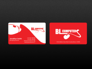 Design de Carte de Visite par Creations Box 2015 pour BL Computers | Design : #6716701