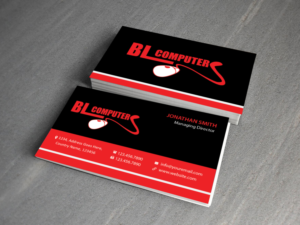 Design de Carte de Visite par Creations Box 2015 pour BL Computers | Design : #6716752