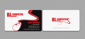 Business Card Design by chandrayaan.creative for BL Computers | Design: #6703676