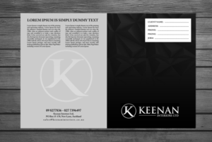 Design de Brochure par debdesign pour Keenan Interiors Limited | Design : #6722136