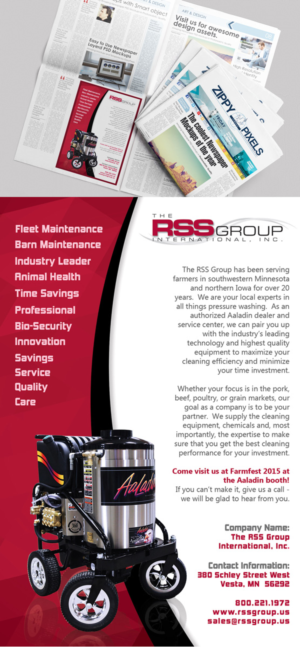 Newspaper Ad Design by rdesign12 for The RSS Group International, Inc. | Design: #6712187