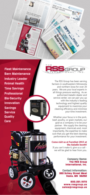 Newspaper Ad Design by rdesign12 for The RSS Group International, Inc. | Design: #6712260