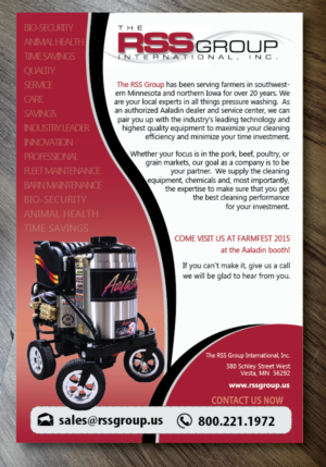 Newspaper Ad Design by alex989 for The RSS Group International, Inc. | Design: #6705149