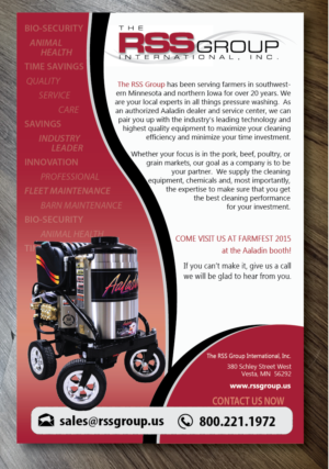 Newspaper Ad Design by alex989 for The RSS Group International, Inc. | Design: #6706811