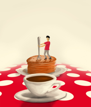Design Art par Creative Chamber pour Cia's Cafe | Design : #6777554