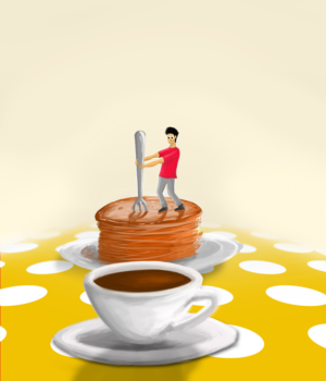 Design Art par Creative Chamber pour Cia's Cafe | Design : #6777577