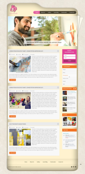 Diseño Web por pb para Lo Lo Abode | Diseño: #6708793