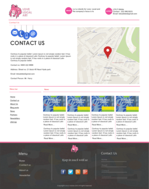 Diseño Web por Muhammad Atif para Lo Lo Abode | Diseño: #6706165