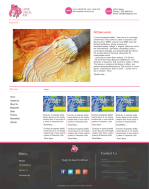 Diseño Web por Muhammad Atif para Lo Lo Abode | Diseño: #6706166