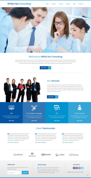 Wordpress Design by pb for this project | Design: #6708893