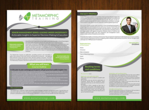 Design de Brochure par creative.bugs pour ce projet | Design #6712676