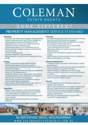 Design de Flyer par CA pour Coleman Estate Agents | Design #6738942