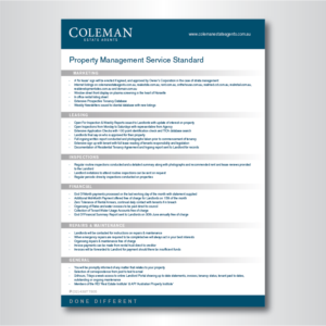 Flyer Design by dotnot for Coleman Estate Agents | Design: #6736817