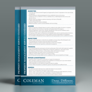 Flyer Design by Mon01 for Coleman Estate Agents | Design: #6713022