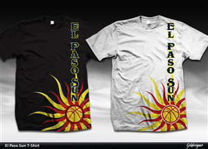 Sun Basketball Shirts | T-shirt Design by gekgrfx