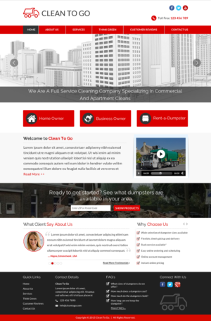 Web Design by Sbss for this project | Design: #6715778