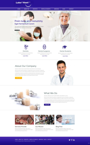 Web Design by pb for Labo Hoet | Design: #6715562