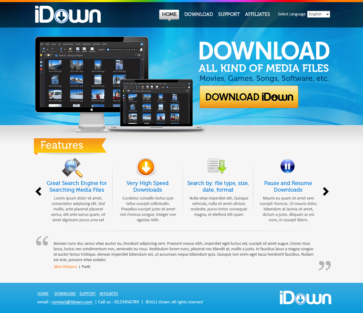 Web Design par James pour ce projet | Design #357216