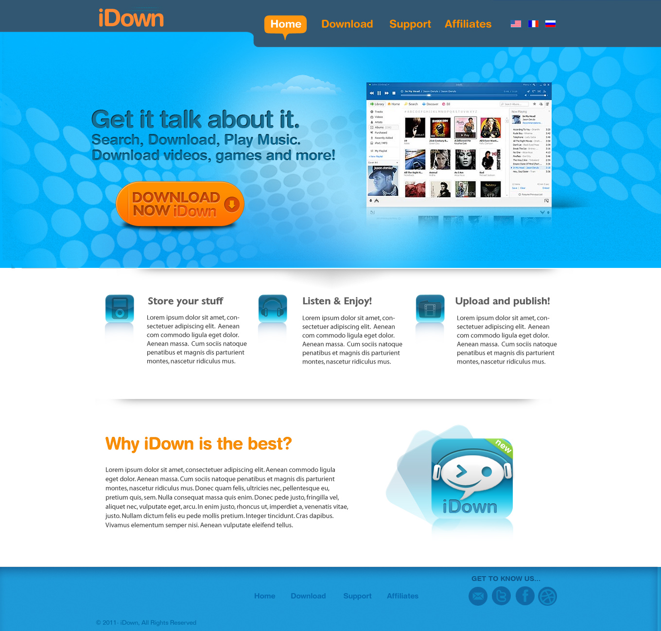 Web Design par keksi pour ce projet | Design #363343
